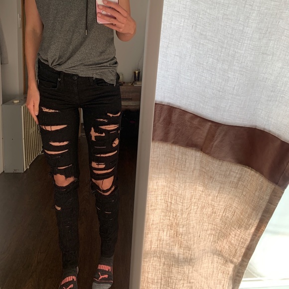 Rag and Bone Skinny ripped Jeans - Picture 5 of 6